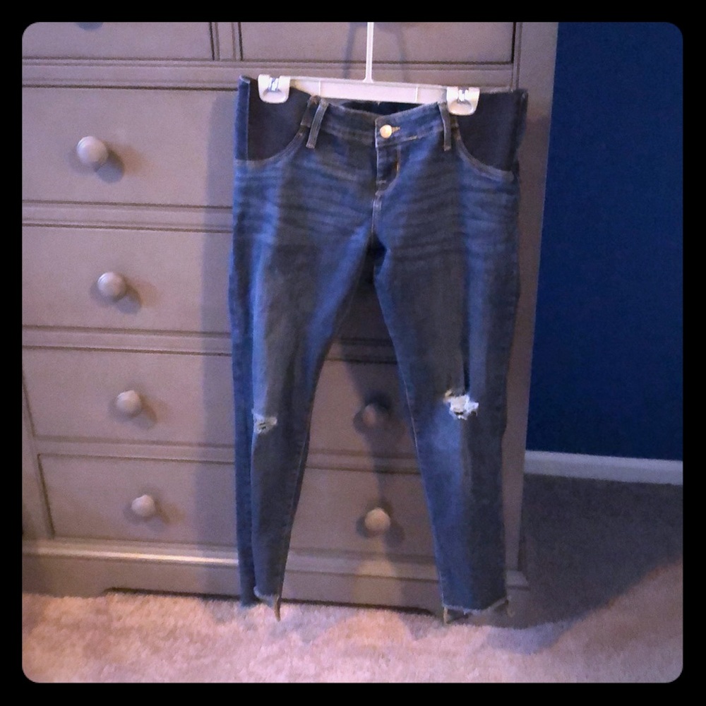 Stretch maternity pants